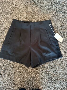 a new day Black High-Waist Tailored Shorts